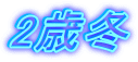 2歳冬